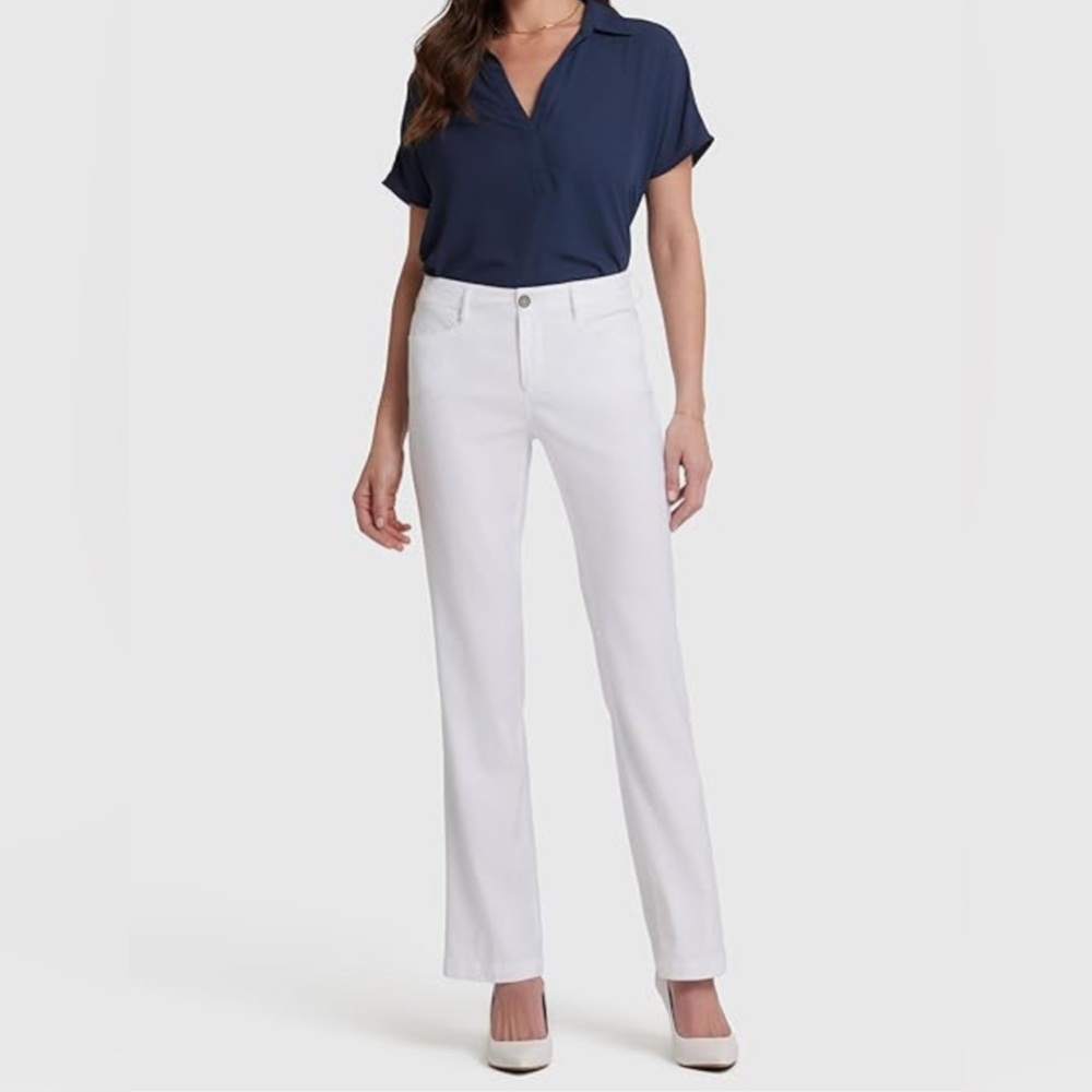 Not Your Daughter’s Jeans trouser pants in stretch linen, size 12